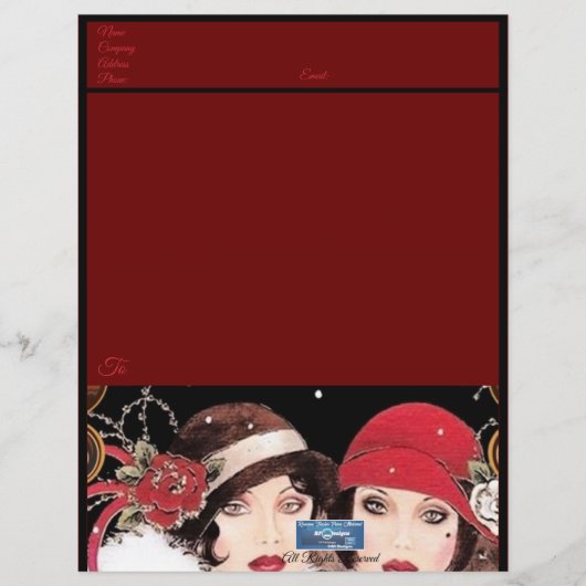 Papier (Winter Red B) RFPMDesign ©️ 2024 (Vorderseite)