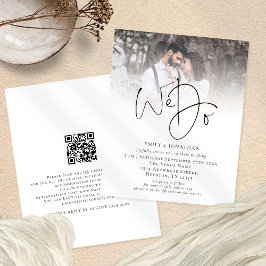 PAPIER Wir machen QR Code Foto Hochzeitsempfehlung