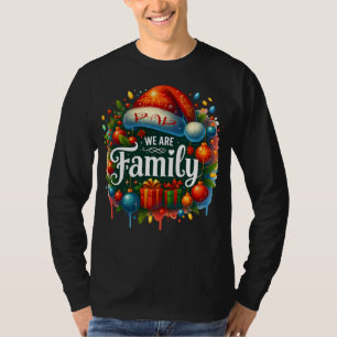 Papier Wir sind Familie T-Shirt