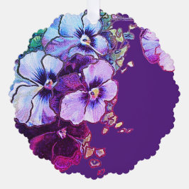 Papier-Zierkarte und Design Ornament Karte