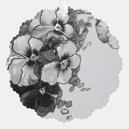 Papier-Zierkarte und Design Ornament Karte