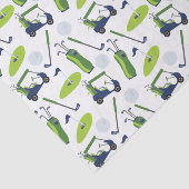 Papier zu Navy und Green Golf Tissue (Ausschnitt)