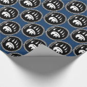 Papier zum Abpacken von Bärenblättern für Kunstges Geschenkpapier (Ecke)