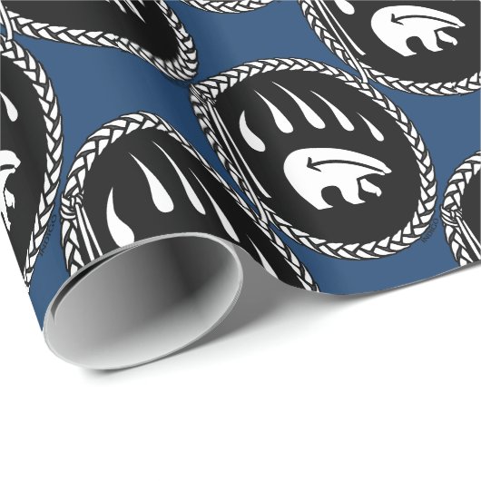 Papier zum Abpacken von Bärenblättern für Kunstges Geschenkpapier (Rolleneckpunkt)