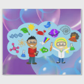 Papier zum Abpacken von Kindern Geschenkpapier (Flach)