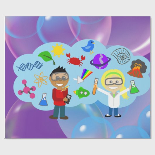 Papier zum Abpacken von Kindern Geschenkpapier (Flach)