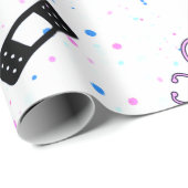 Papier zum Abpacken von Krankenpflegern Geschenkpapier (Rolleneckpunkt)