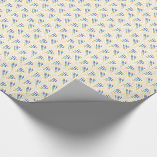 Papier zum Abpacken von leichten Bögen Geschenkpapier (Ecke)