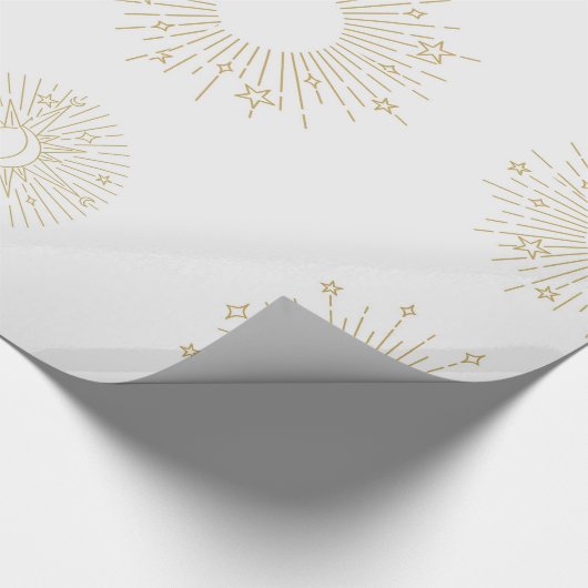 Papier zum Abpacken von Tarots Geschenkpapier (Ecke)