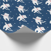 Papier zum Abpacken von Tieratronen Geschenkpapier (Ecke)