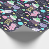 Papier zum Abpacken von Tieratronen Geschenkpapier (Ecke)