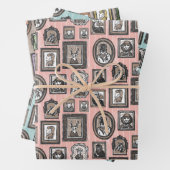 Papier zum Abpacken von Tierporträts (Beispiel)