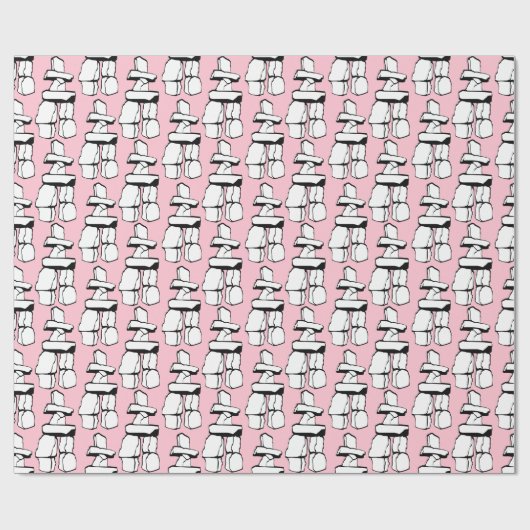 Papier zum Abpacken von Tribal Art in Inuit Inuksh Geschenkpapier (Flach)