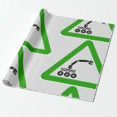 Papier zum Abtasten der Robotersignatur Geschenkpapier (Ungerollt)