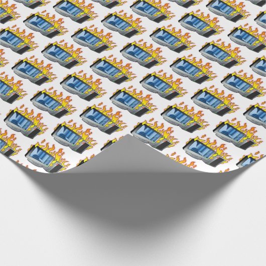 Papier zum Abwracken von Computer Geschenkpapier (Ecke)