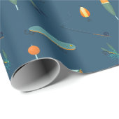 Papier zum Abwracken von Fischereien Geschenkpapier (Rolleneckpunkt)