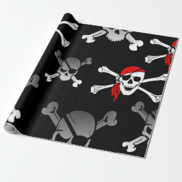 Papier zum Abwracken von Piratenschiffen Geschenkpapier