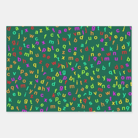 Papier zum Entwurf von Buchstaben (Vorderseite 2)