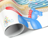 Papier zum Geburtstag Geschenkpapier (Rolleneckpunkt)