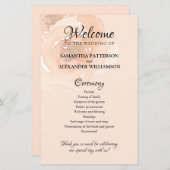 Papier zum Hochzeitskalender für Wasserfarben (Vorne/Hinten)