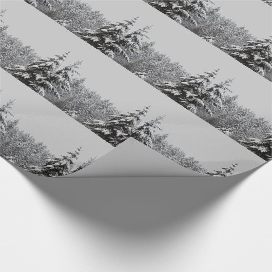 Papier zum Schneebesen von Holiday Wrapping Geschenkpapier (Ecke)