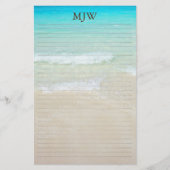 Papier zum Schreiben von Leerzeichen im Hintergrun (Vorderseite)