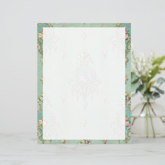 Papier zum Schreiben von Schreibvorlagen (Stehend Vorderseite)