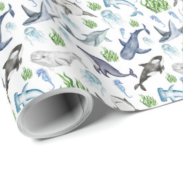 Papier zum Schutz des Meereslebens Geschenkpapier