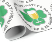 Papier zum St. Patrick's Day Geschenkpapier (Rolleneckpunkt)