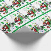 Papier zum St. Patrick's Day Geschenkpapier (Ecke)