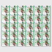 Papier zum St. Patrick's Day Geschenkpapier (Flach)