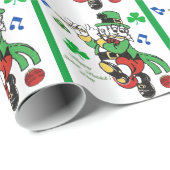 Papier zum St. Patrick's Day Geschenkpapier (Rolleneckpunkt)