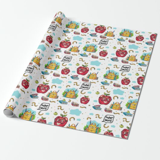 Papier zum Thema Schulabbruch Geschenkpapier (Ungerollt)