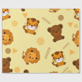 Papier zum Tierabwracken Geschenkpapier (Flach)
