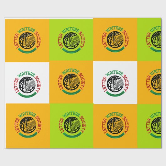 Papier zum Umschreiben der Gesellschaft für Schrif Geschenkpapier (Flach)