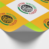 Papier zum Umschreiben der Gesellschaft für Schrif Geschenkpapier (Ecke)