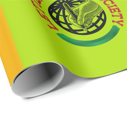 Papier zum Umschreiben der Gesellschaft für Schrif Geschenkpapier (Rolleneckpunkt)