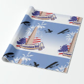 Papier zum Unabhängigkeitstag Geschenkpapier (Ungerollt)