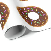 Papier zum Wrappen von Doughnut Geschenkpapier (Rolleneckpunkt)