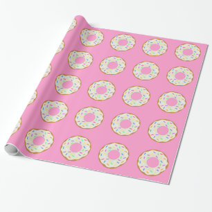 Papier zum Wrappen von Doughnut Geschenkpapier