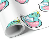 Papier zum Wrapping von Atomware Geschenkpapier (Rolleneckpunkt)