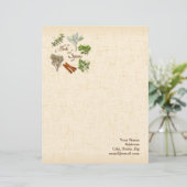 Papier zur Herstellung von Kräutern und Gewürzen Briefkopf (Stehend Vorderseite)