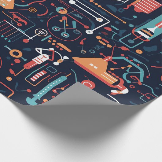 Papier zur Umgestaltung digitaler Medien Geschenkpapier (Ecke)