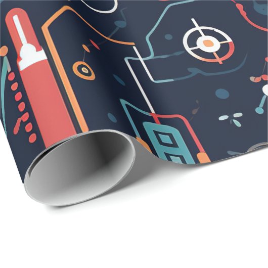 Papier zur Umgestaltung digitaler Medien Geschenkpapier (Rolleneckpunkt)