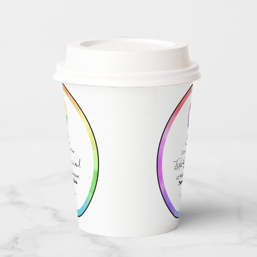 Papierabgleichungspartei HAMbWG Pappbecher (Links)