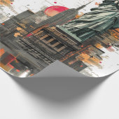 Papierabwicklung: Matte Wrapping Paper Sichern Geschenkpapier (Ecke)