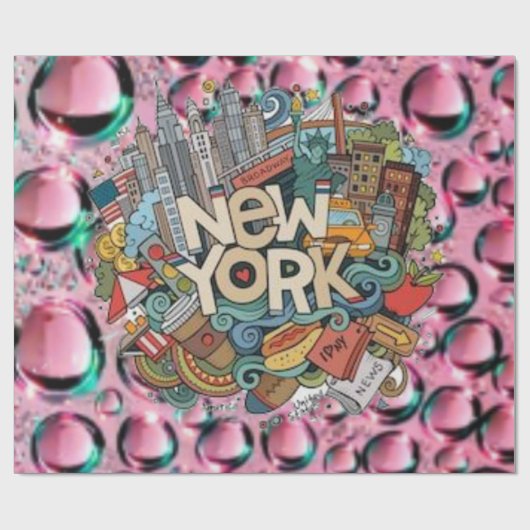 Papierabwicklung: Matte Wrapping Paper Sichern Geschenkpapier (Flach)