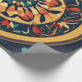 Papierabwicklung: Matte Wrapping Paper Sichern Geschenkpapier (Ecke)