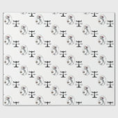 Papieranwältin Geschenkpapier (Flach)