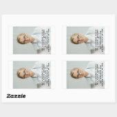 Papieraufkleber für Ärzte ohne Maske Rechteckiger Aufkleber (Blatt)